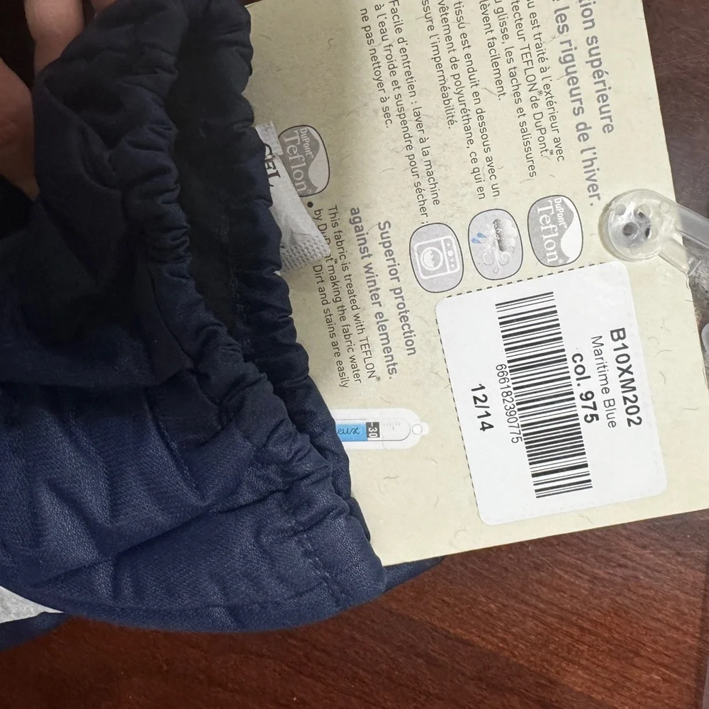Deux par Deux Dark Blue Kids Mittens